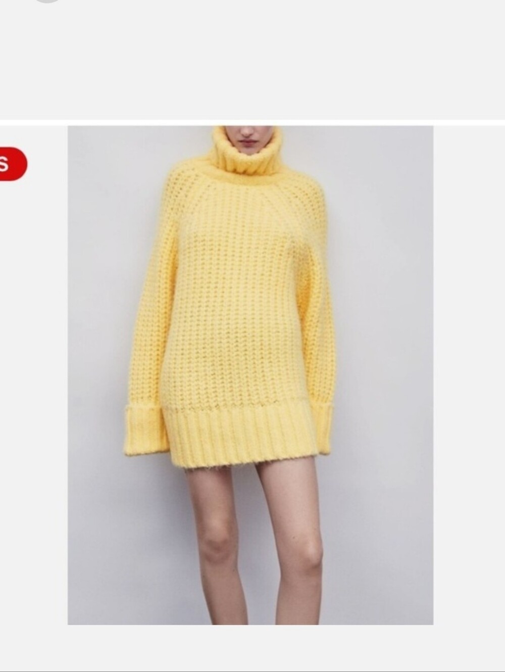 Zara Chunky Sweater M-L